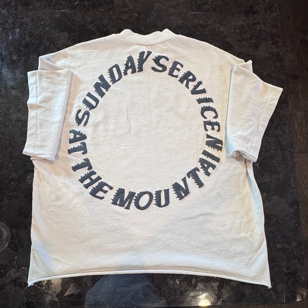 Kanye West Sunday Service Trust God Tee ‘Bone’ size small - Picture 2 of 5